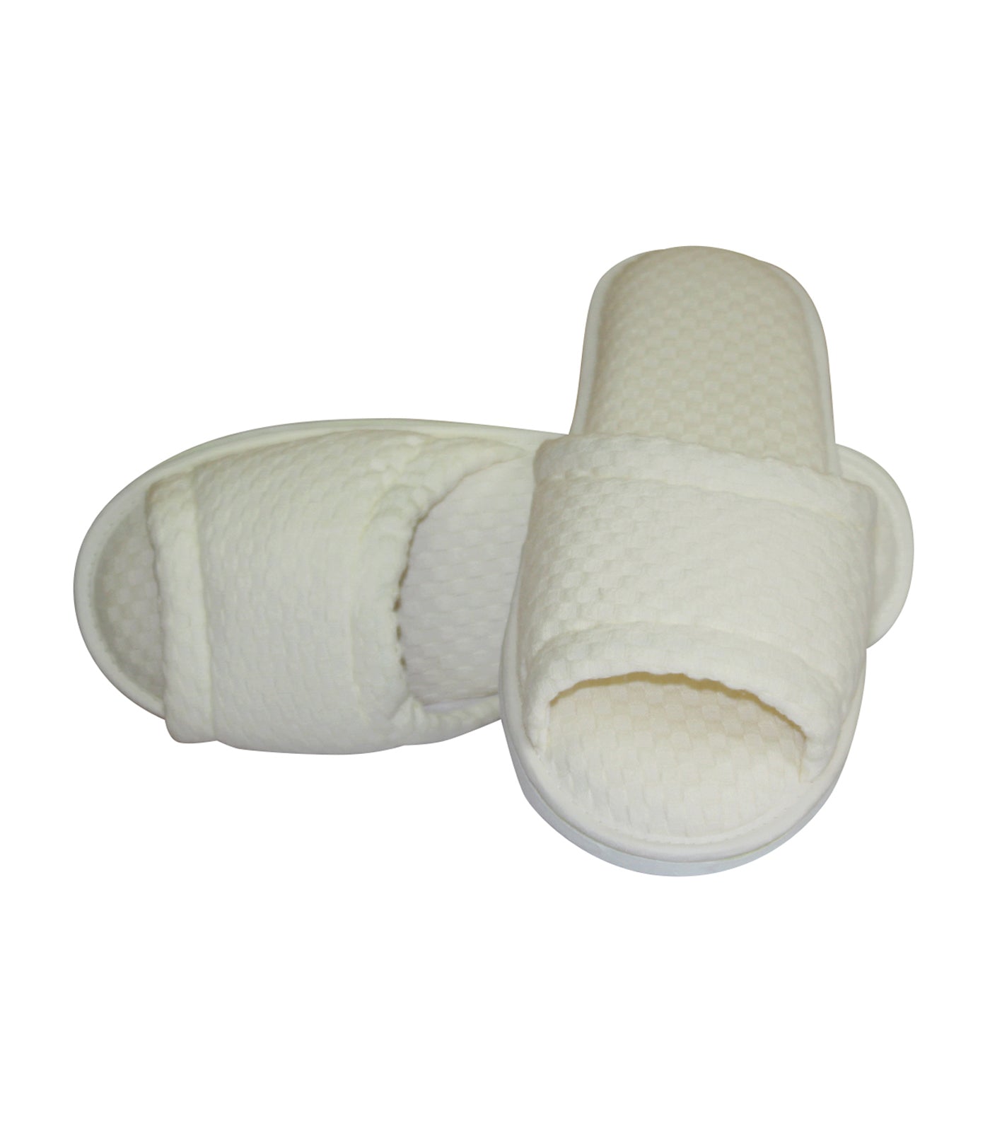 Martel Honeycomb Slippers - White