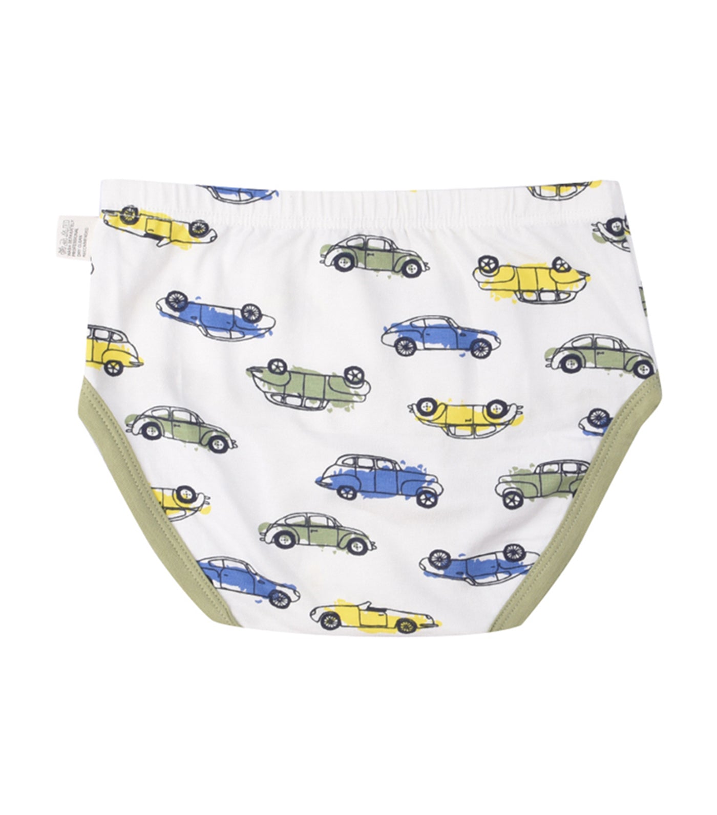 meet my feet multicolor drummer brief - set of 3