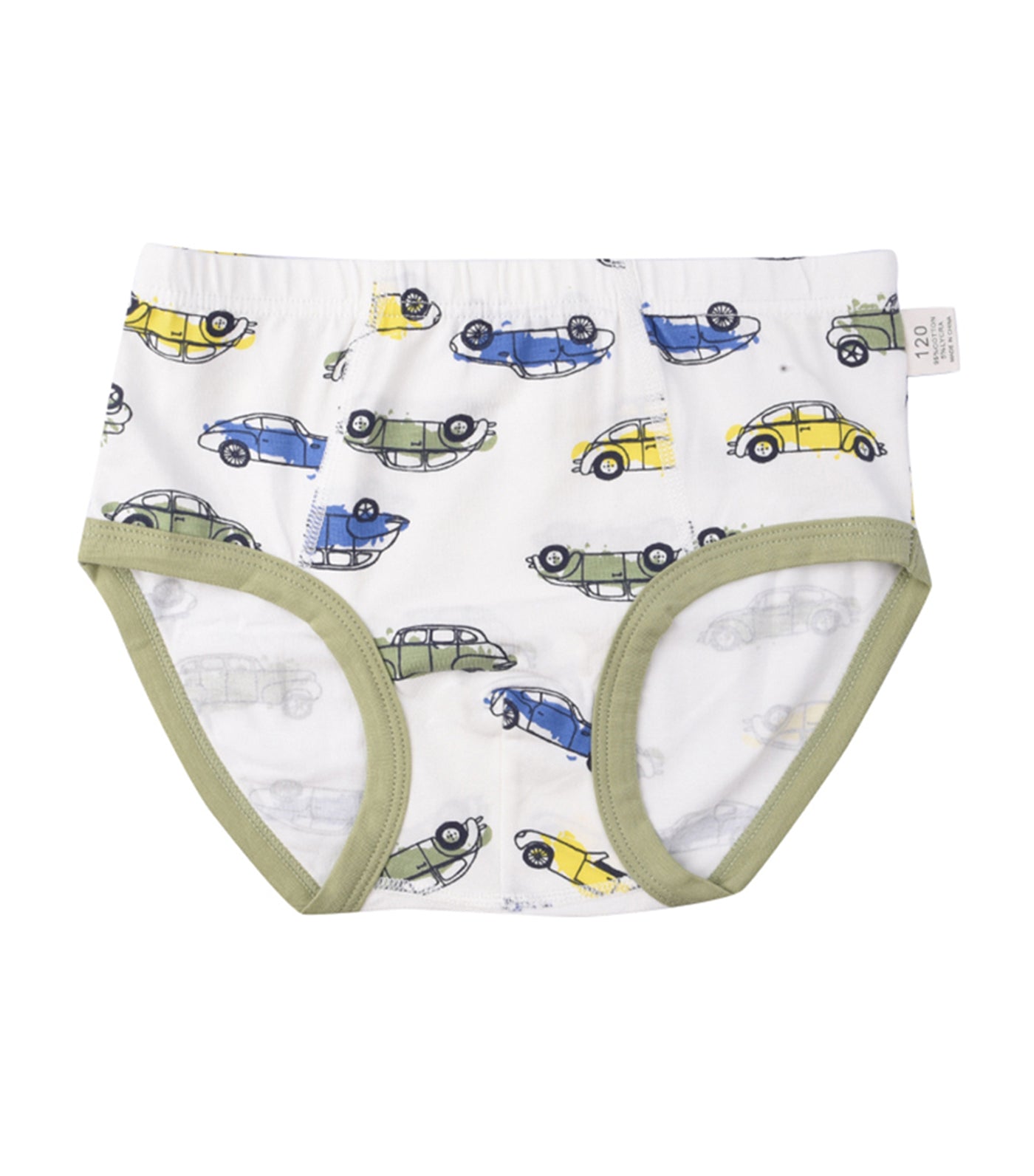 meet my feet multicolor drummer brief - set of 3