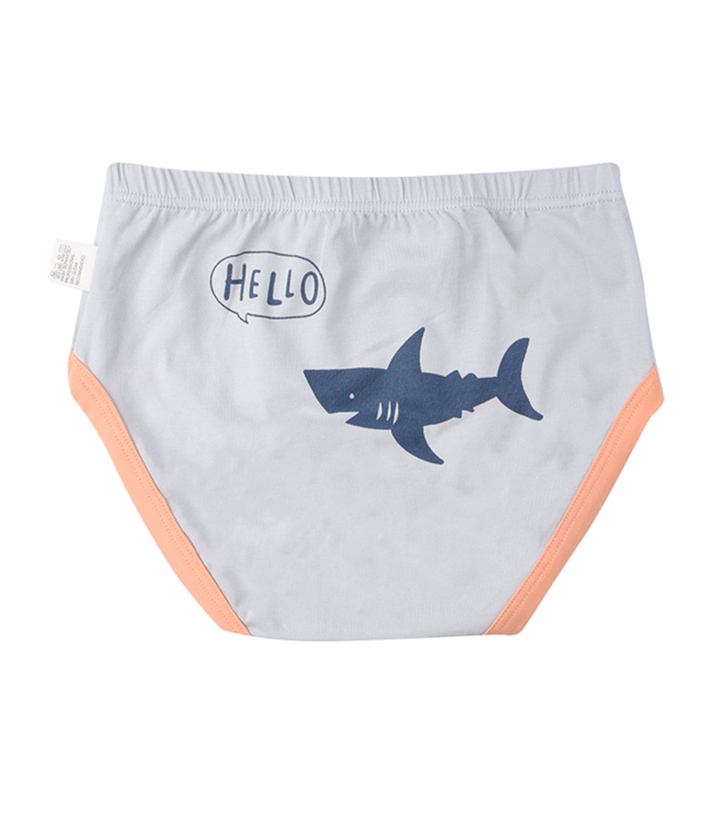 meet my feet orange clarion briefs - set of 3
