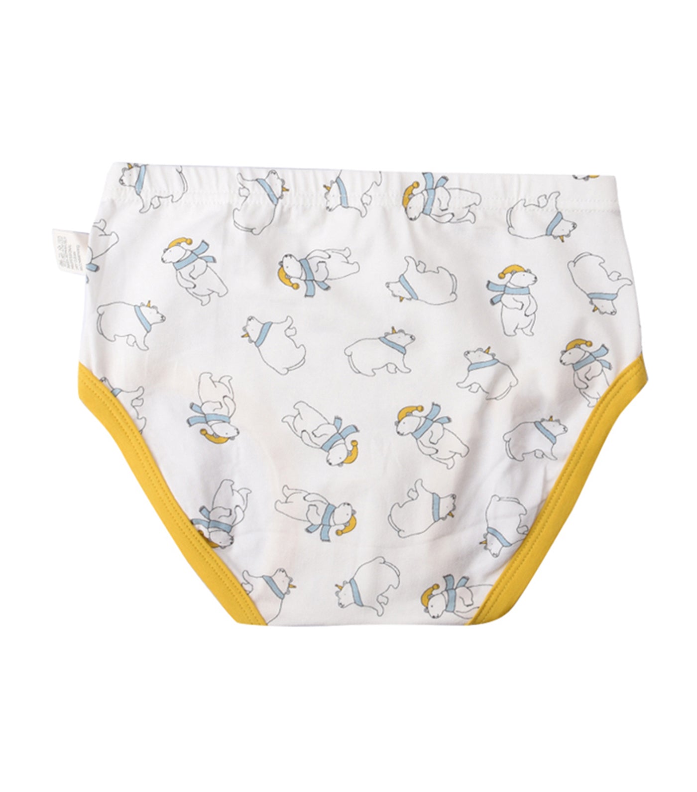 meet my feet yellow gig briefs - set of 3