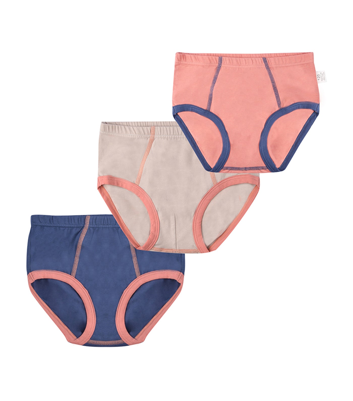 meet my feet multicolor cello brief - set of 3