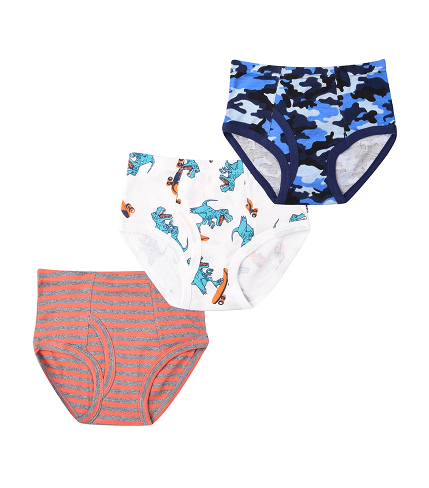 meet my feet multicolor caprice briefs - set of 3