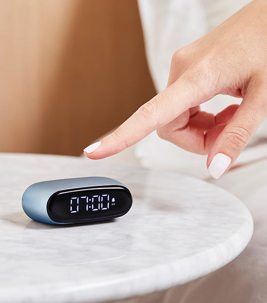 Minut Mini Alarm Clock Light Blue
