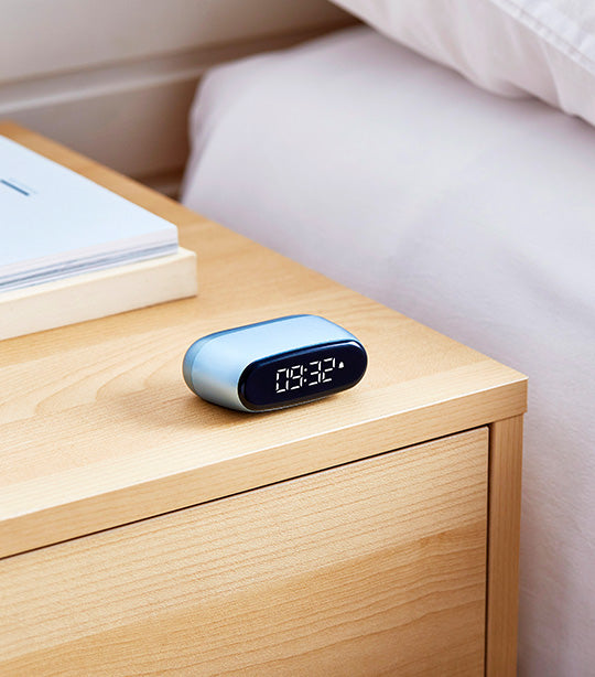 Minut Mini Alarm Clock Light Blue
