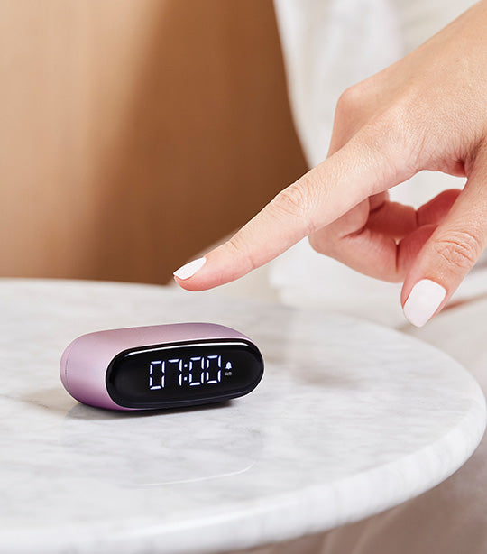 Minut Mini Alarm Clock Light Pink