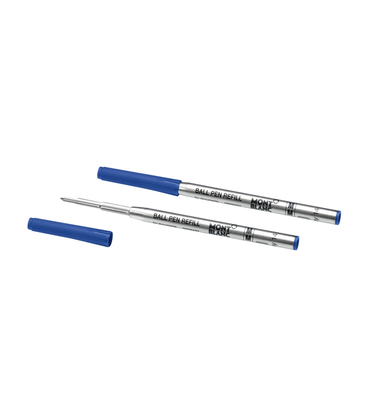 Montblanc 2 Ballpoint Pen Refills Medium Royal Blue