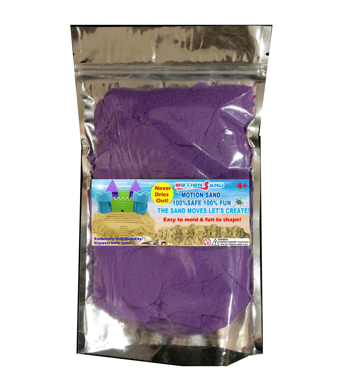 motion sand purple color sand