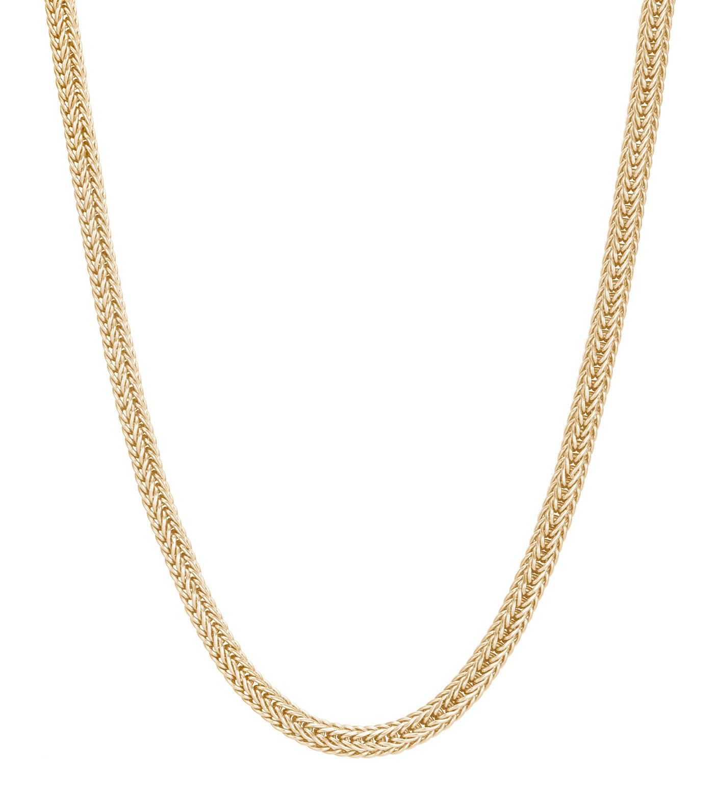 Kami Classic Chain 4.5mm Necklace 14k Yellow Gold