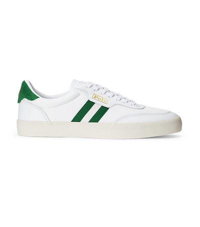 Men's Court Low-Top Sneaker White/Forest/Cream