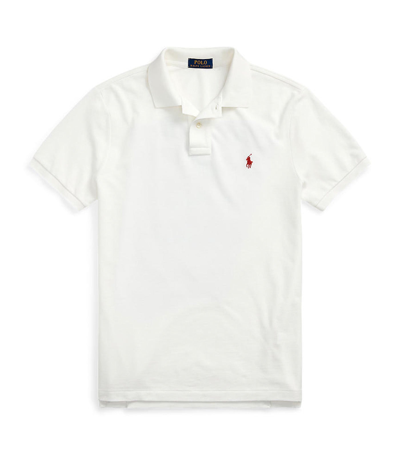 Men’s Custom Slim Lunar New Year Polo Shirt White