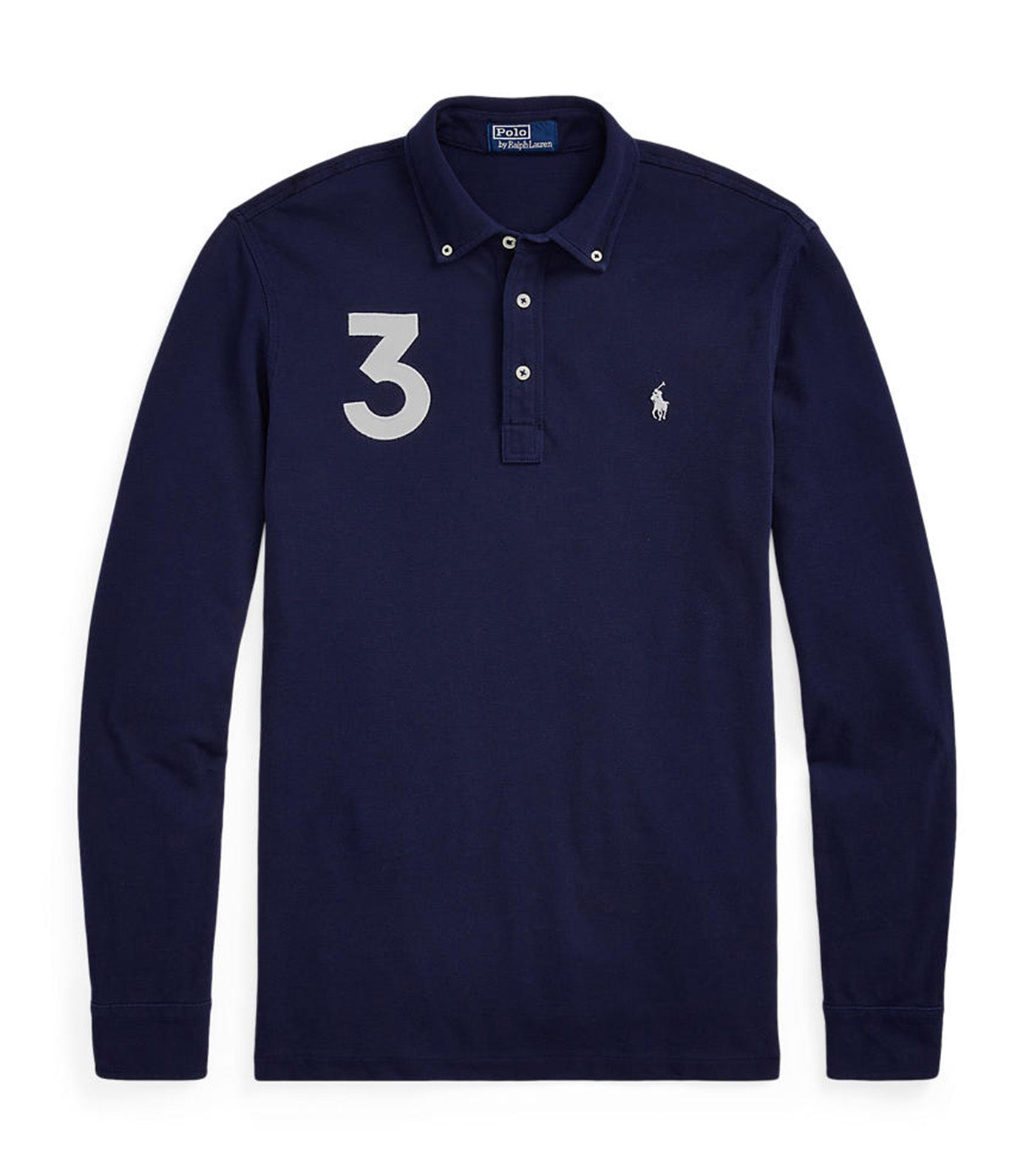 Men's Classic Fit Mesh Polo Shirt Newport Navy