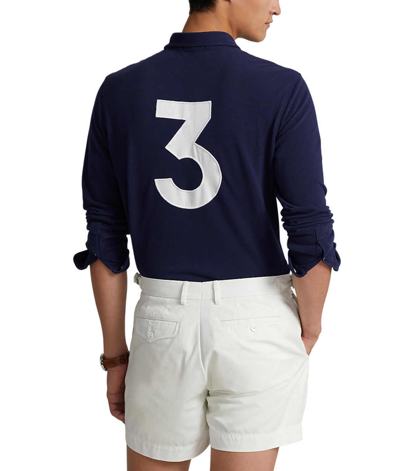 Men's Classic Fit Mesh Polo Shirt Newport Navy