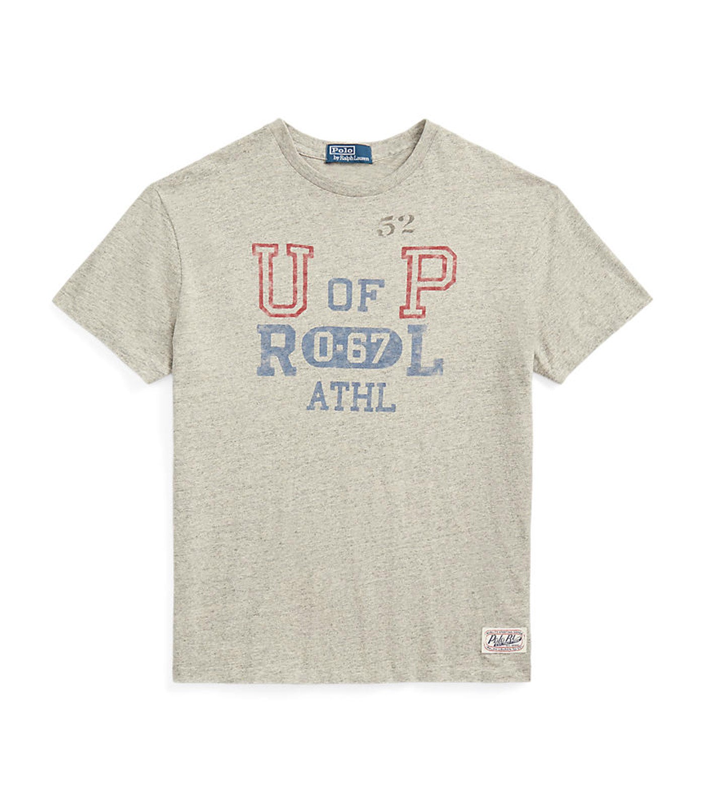 Men's Classic Fit Jersey Graphic T-Shirt Loft Heather Gray