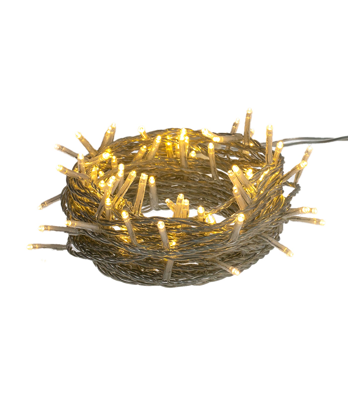 Rustan's The Christmas Shop Clear Wire 100 LED Steady Lights - Warm White