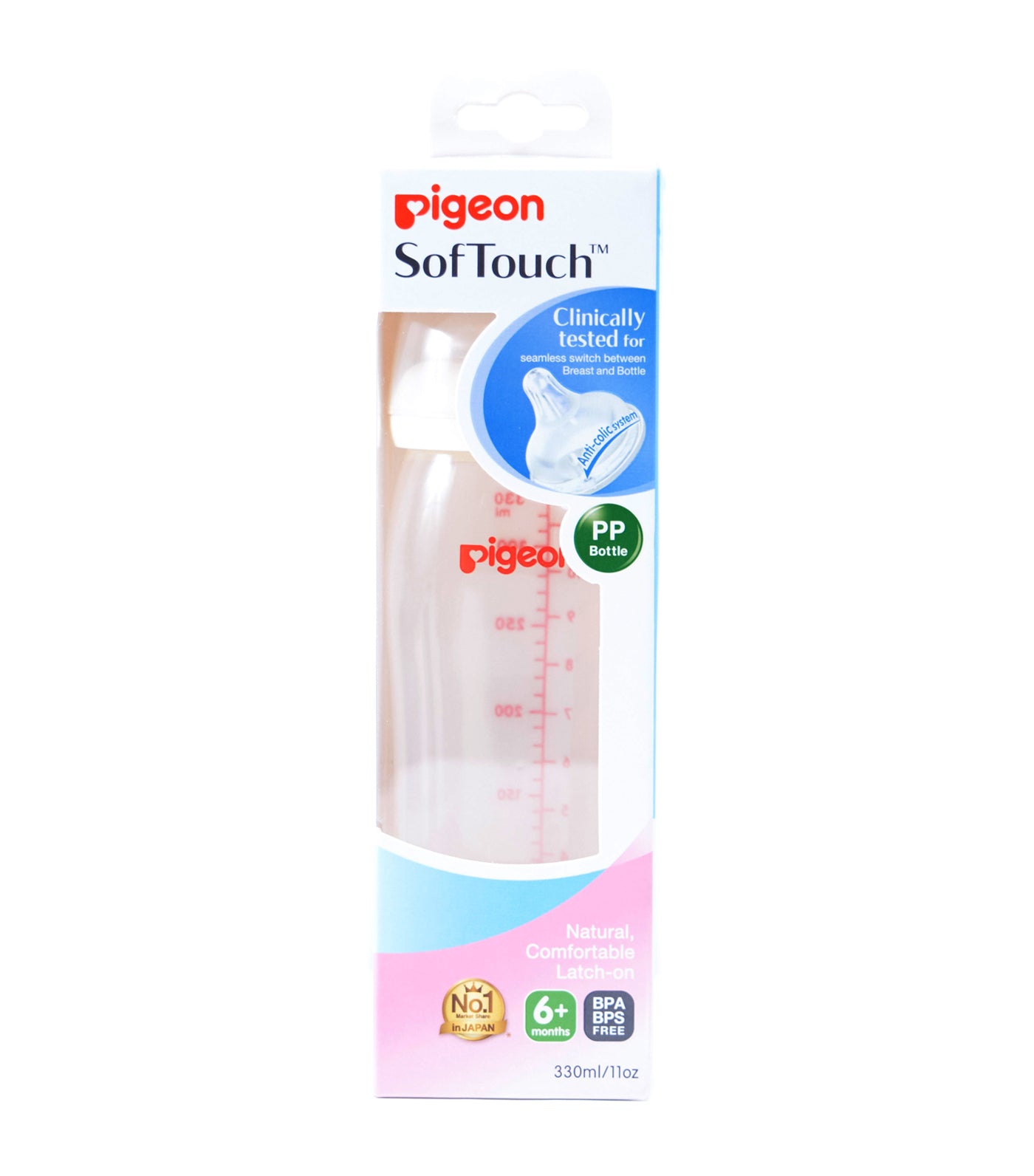 Soft Touch PP Wideneck Bottle 330ml