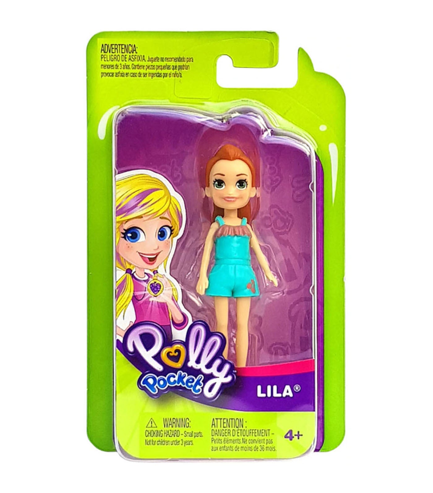 Impulse 3in Doll - Lila with Green Romper