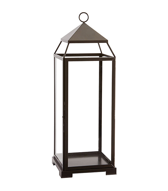 Malta Glass & Metal Lantern