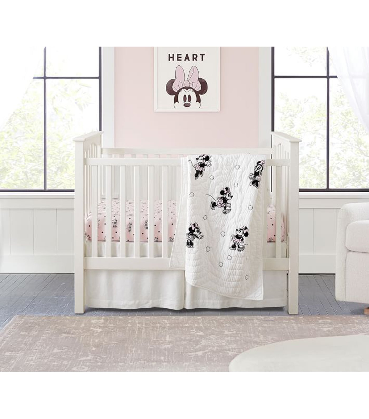 Disney Minnie Mouse Baby Quilt