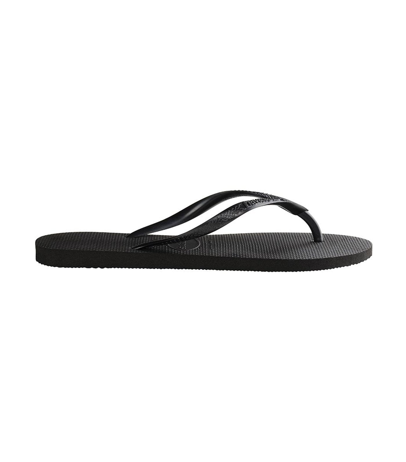 Havaianas Women's Slim Flip Flops - Black