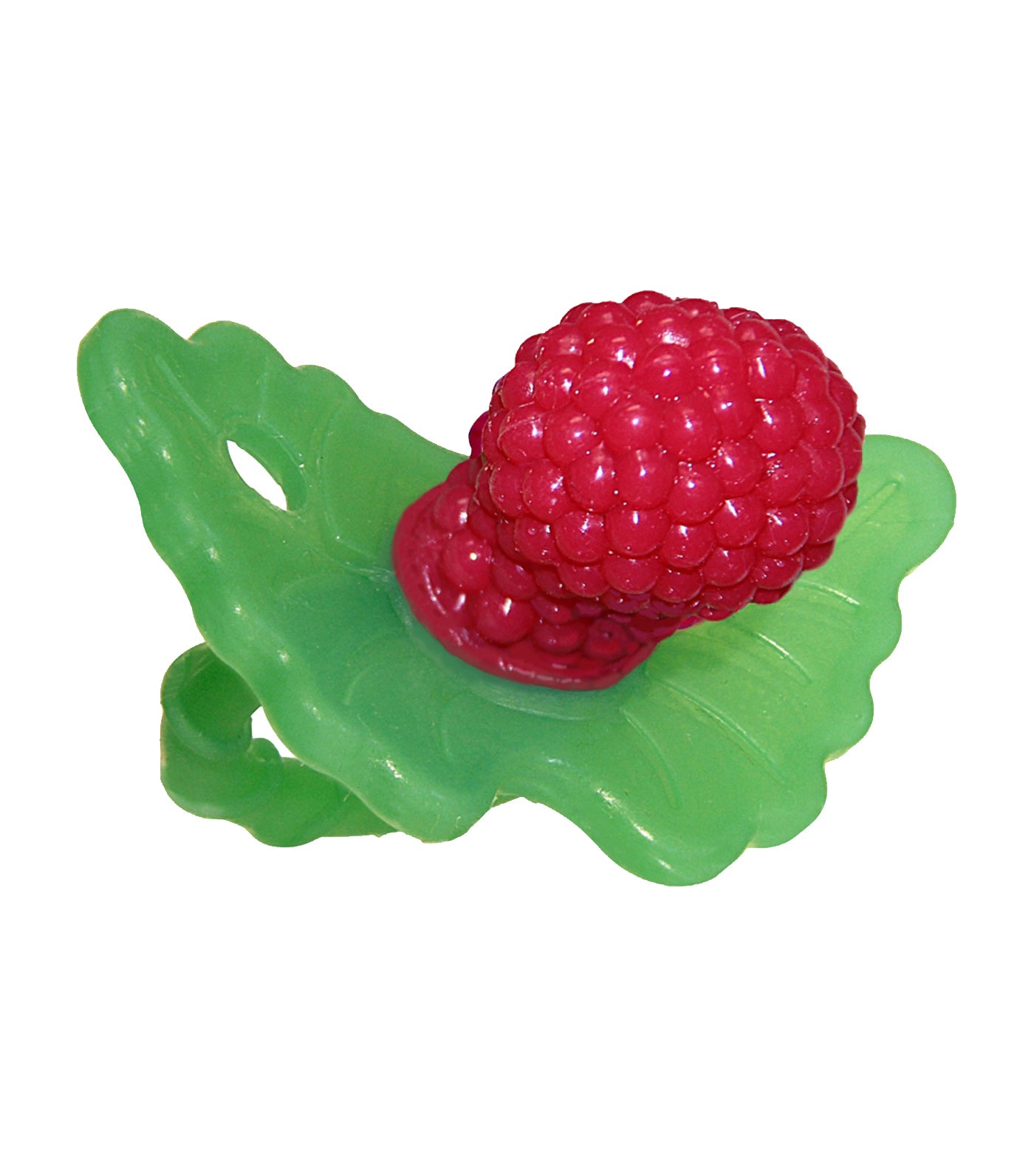 raz baby razberry red teether