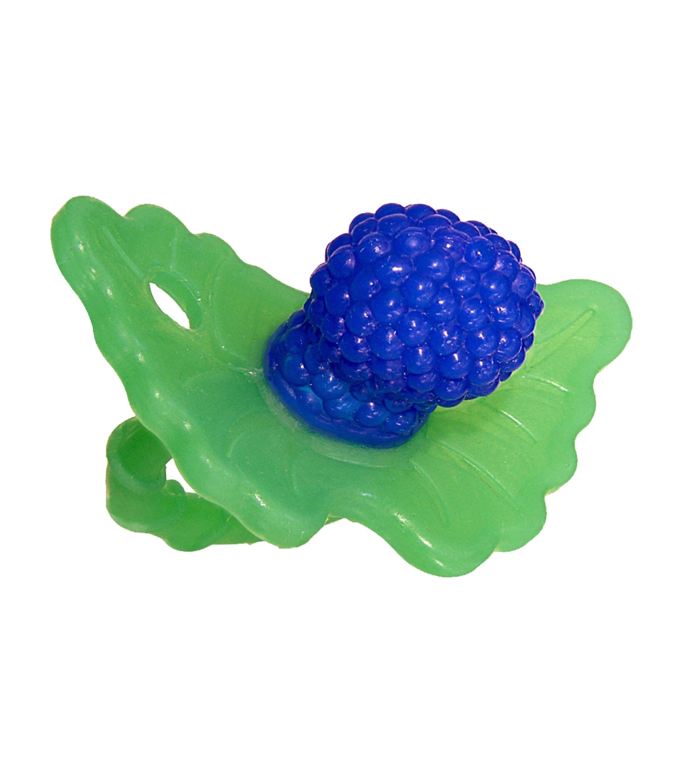 raz baby razberry blue teether