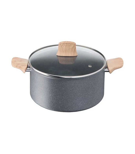 tefal 24cm natural force stewpot with lid