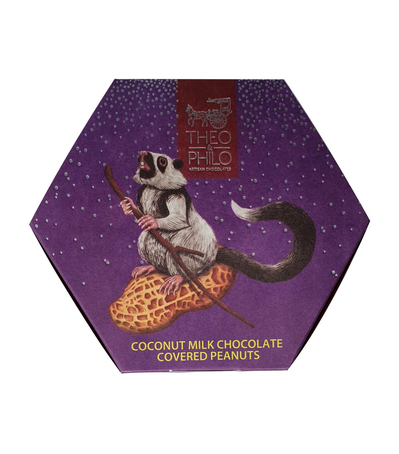 Theo & Philo Coconut Milk Chocolate Covered Peanuts