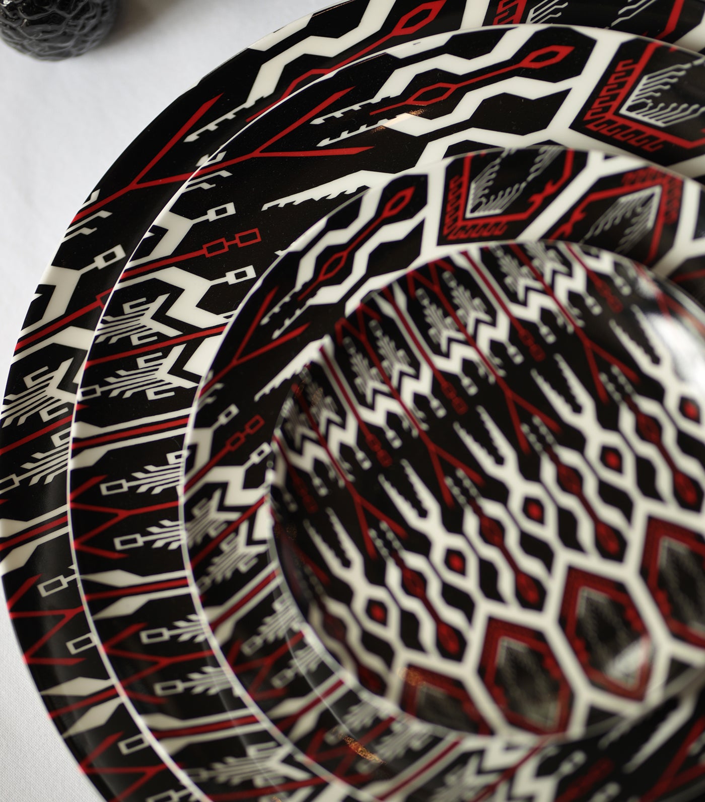 Porcelain T'nalak Bread Plate - 15cm