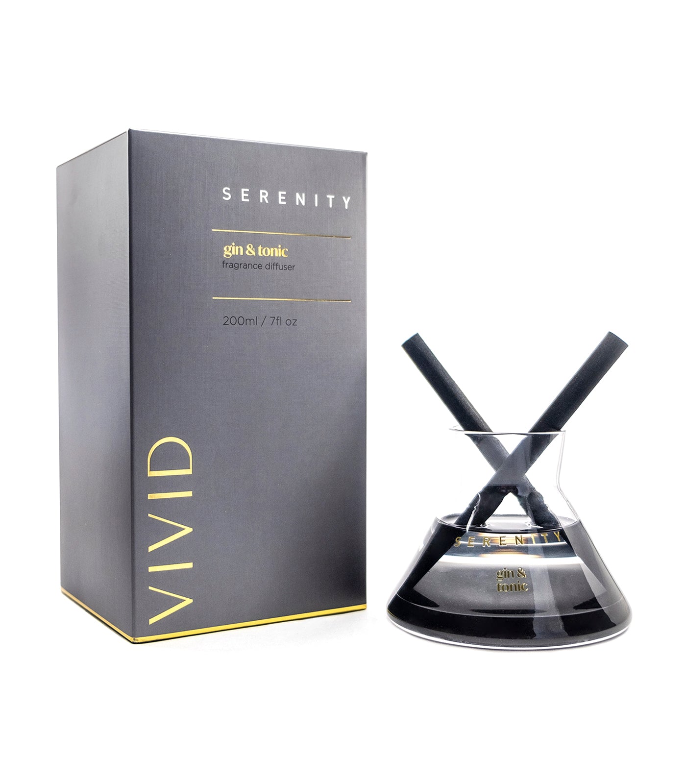 serenity vivid gin & tonic reed diffuser