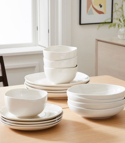 west elm Organic Shaped Dinnerware Collection - Ivory