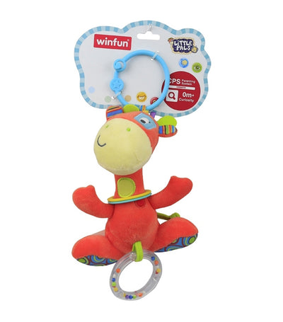 Little Pals Rattle with Rings - Patch the Giraffe