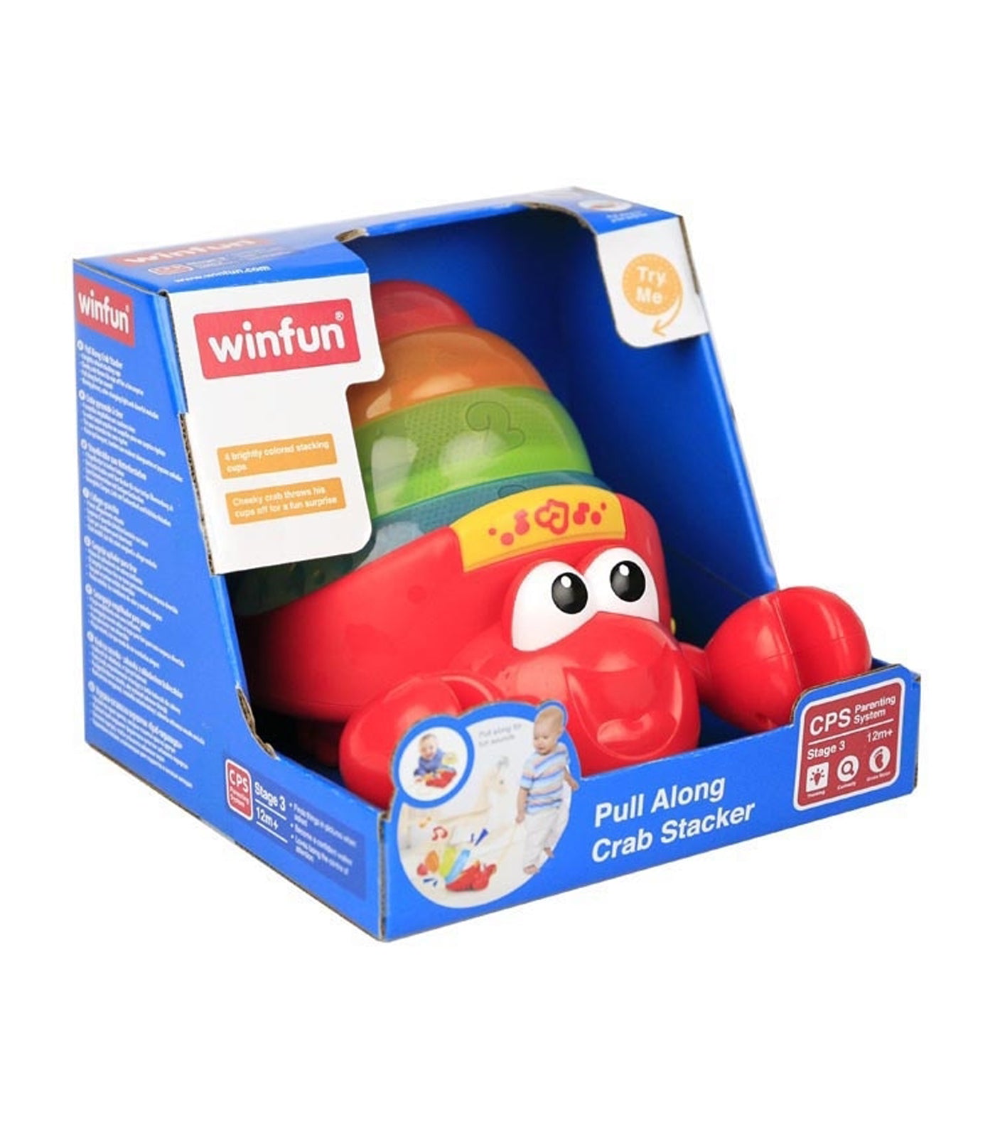 Pull-Along Crab Stacker