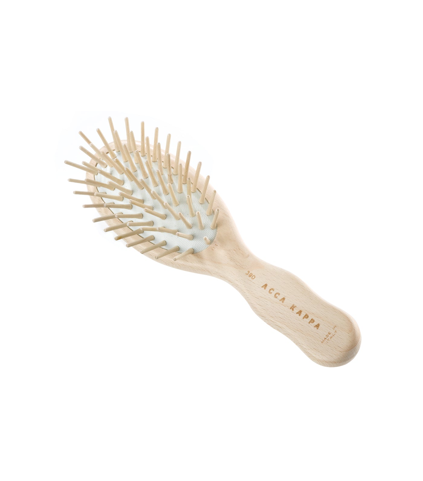 Acca Kappa Natura Beechwood Hairbrush Travel-sized