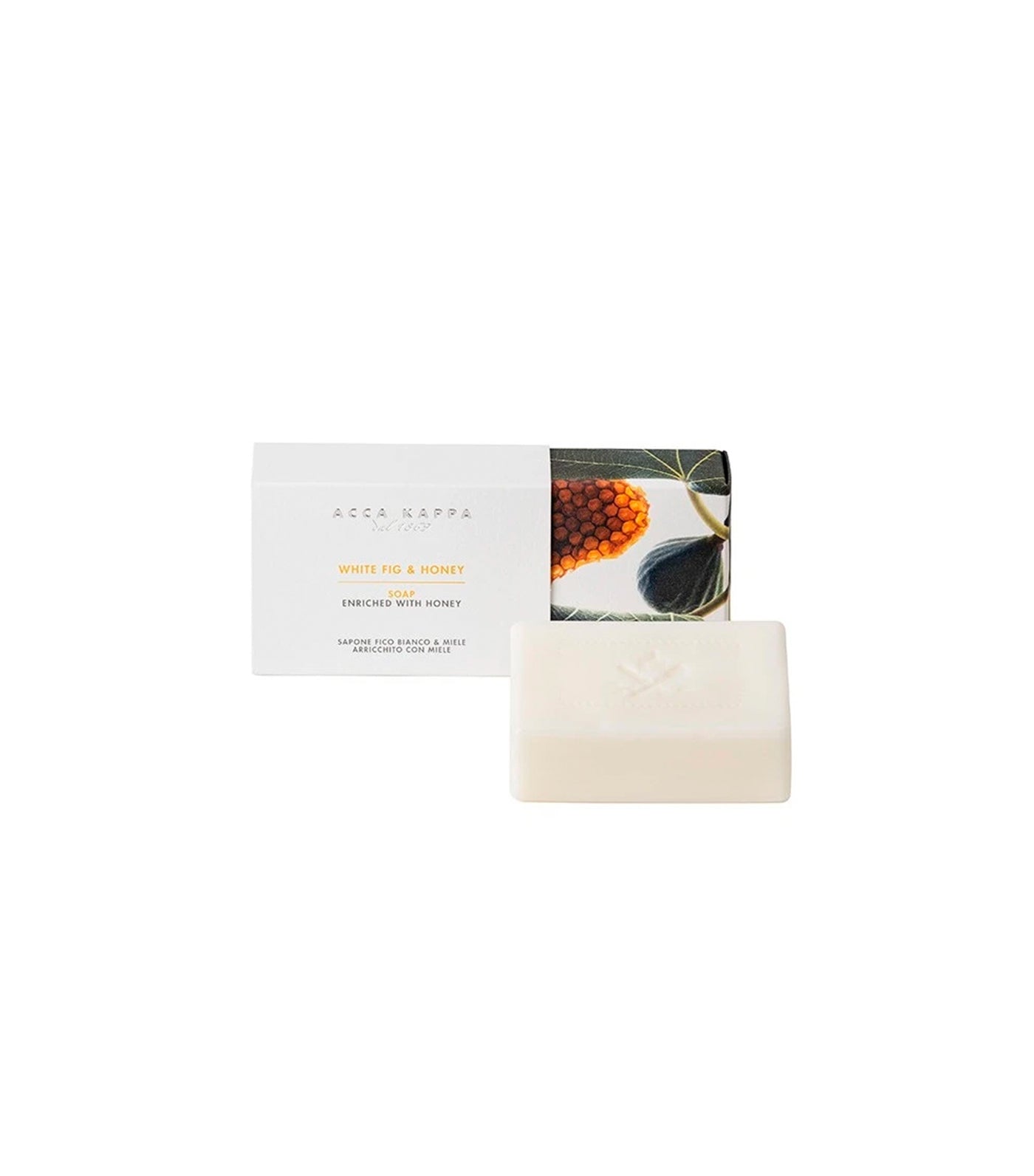 acca kappa white fig and honey soap