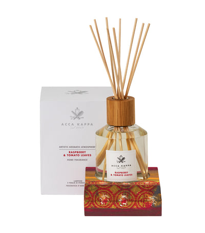 Acca Kappa Raspberry & Tomato Leaves Home Diffuser With Sticks