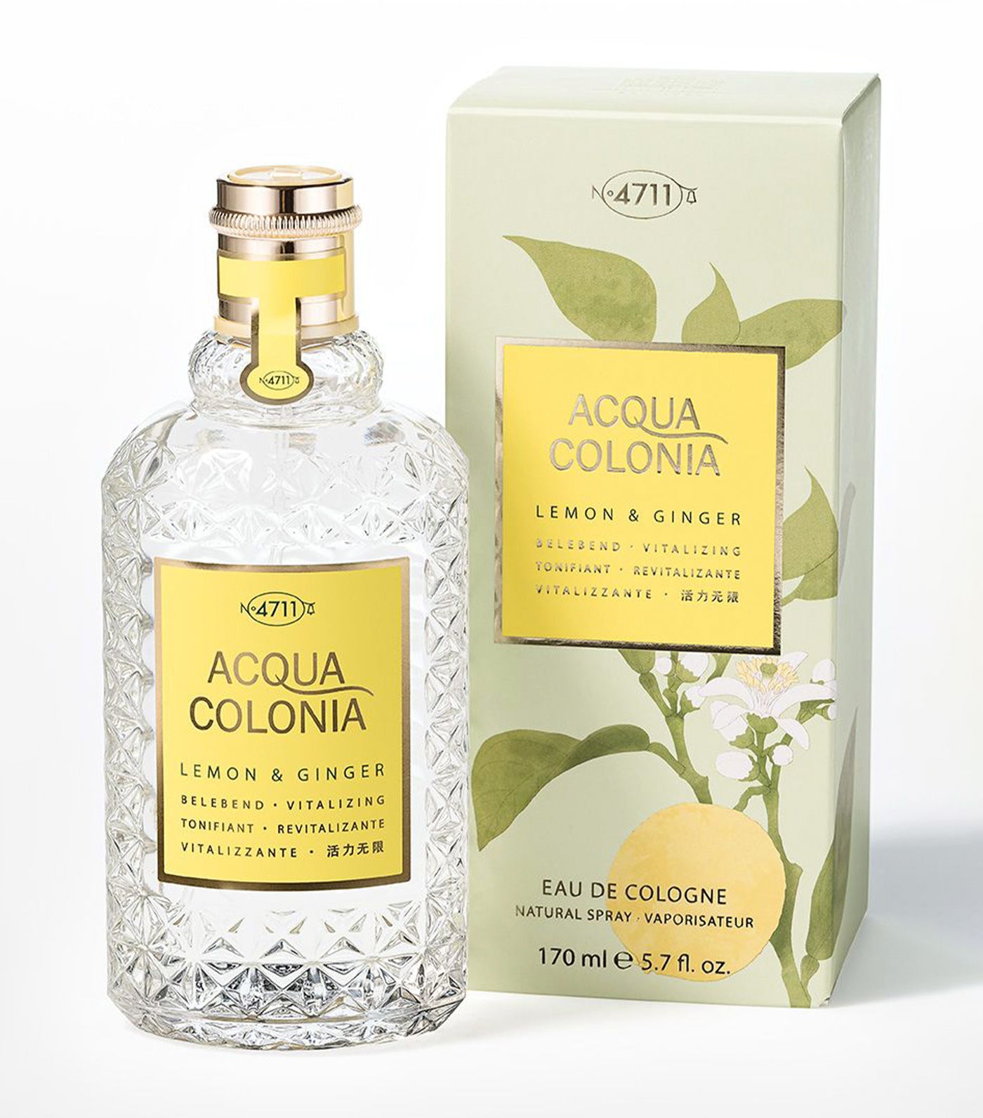 Lemon & Ginger Eau de Cologne