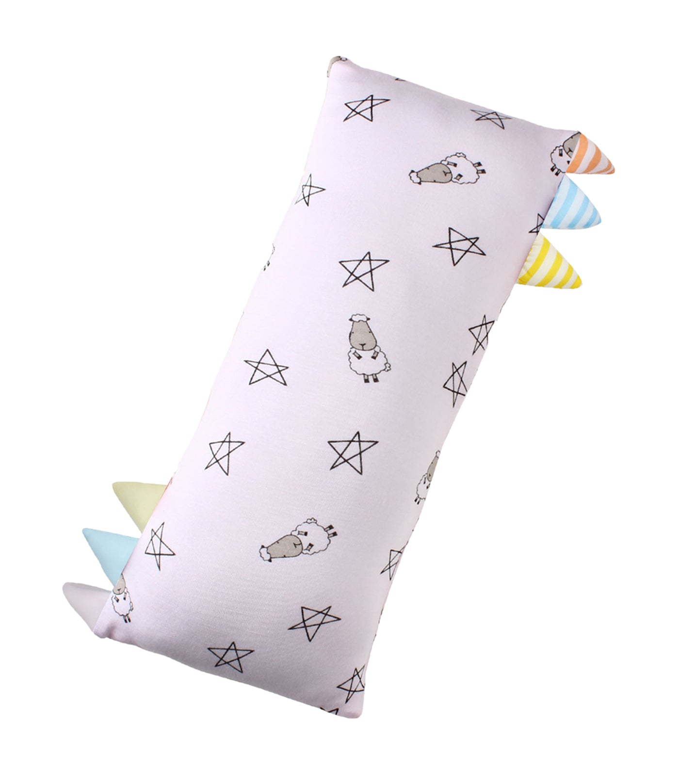 baa baa sheepz pink bed-time buddy pillow - medium