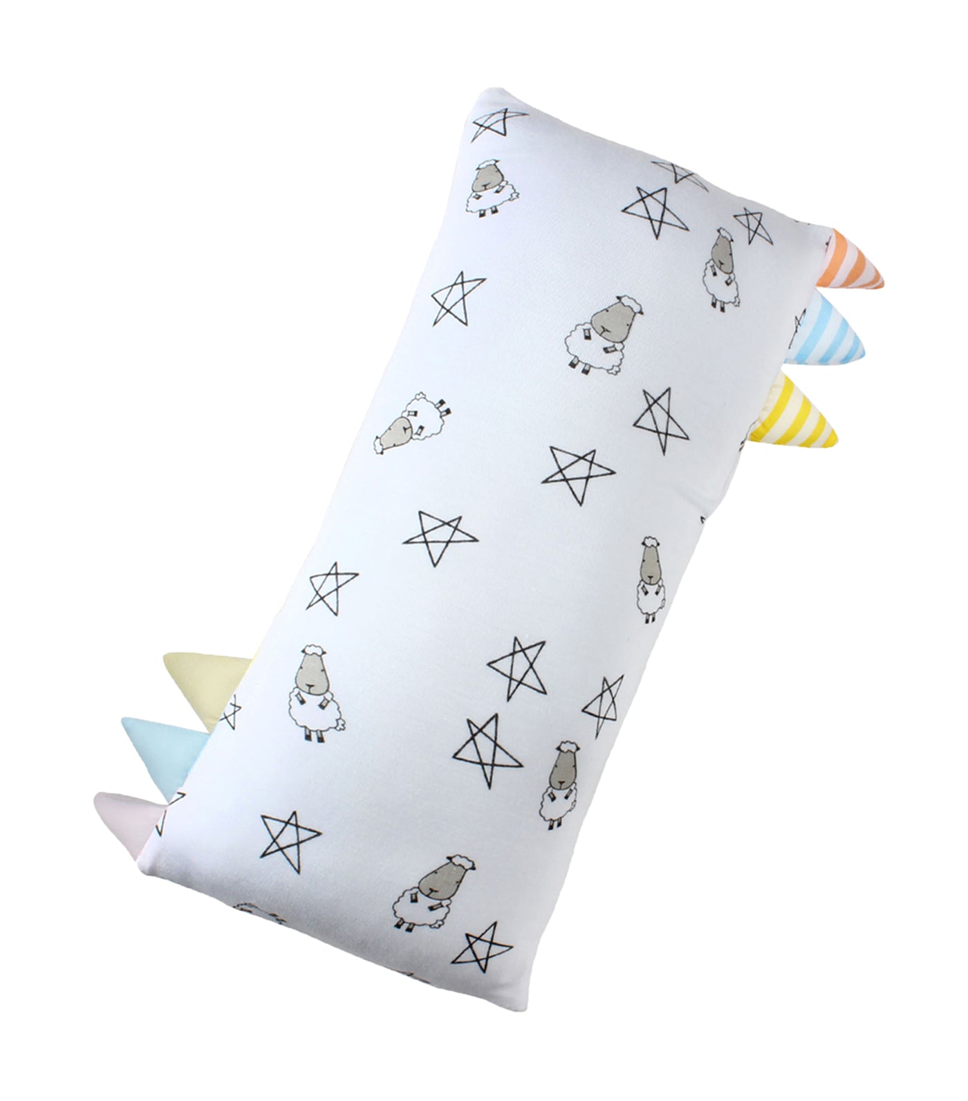 baa baa sheepz white bed-time buddy pillow - medium