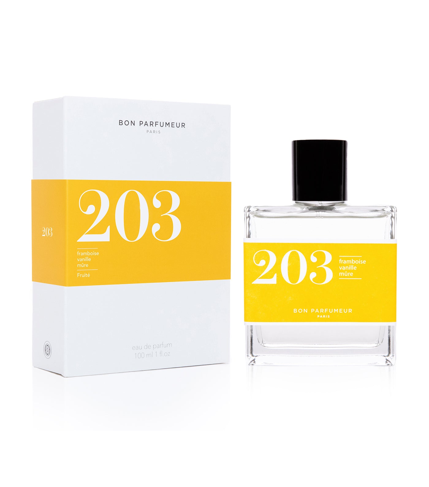 Eau de parfum 203 : raspberry, vanilla and blackberry