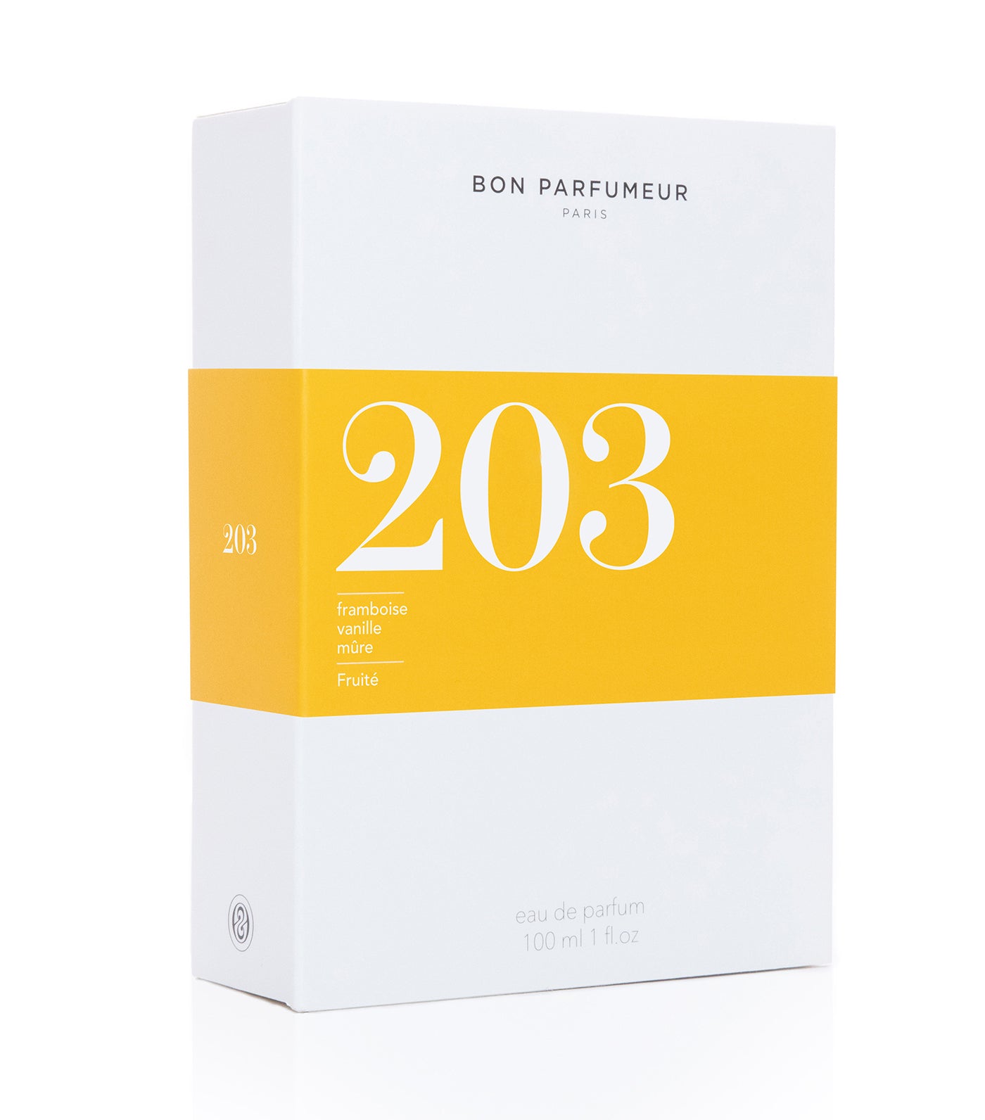 Eau de parfum 203 : raspberry, vanilla and blackberry