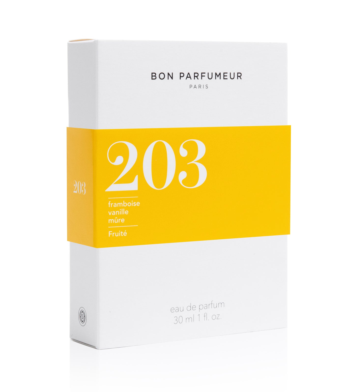 Eau de parfum 203 : raspberry, vanilla and blackberry