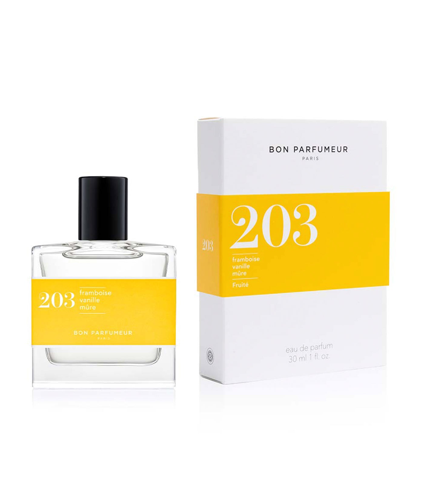 Eau de parfum 203 : raspberry, vanilla and blackberry