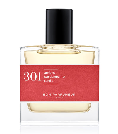 Eau de parfum 301 : sandalwood, amber and cardamom