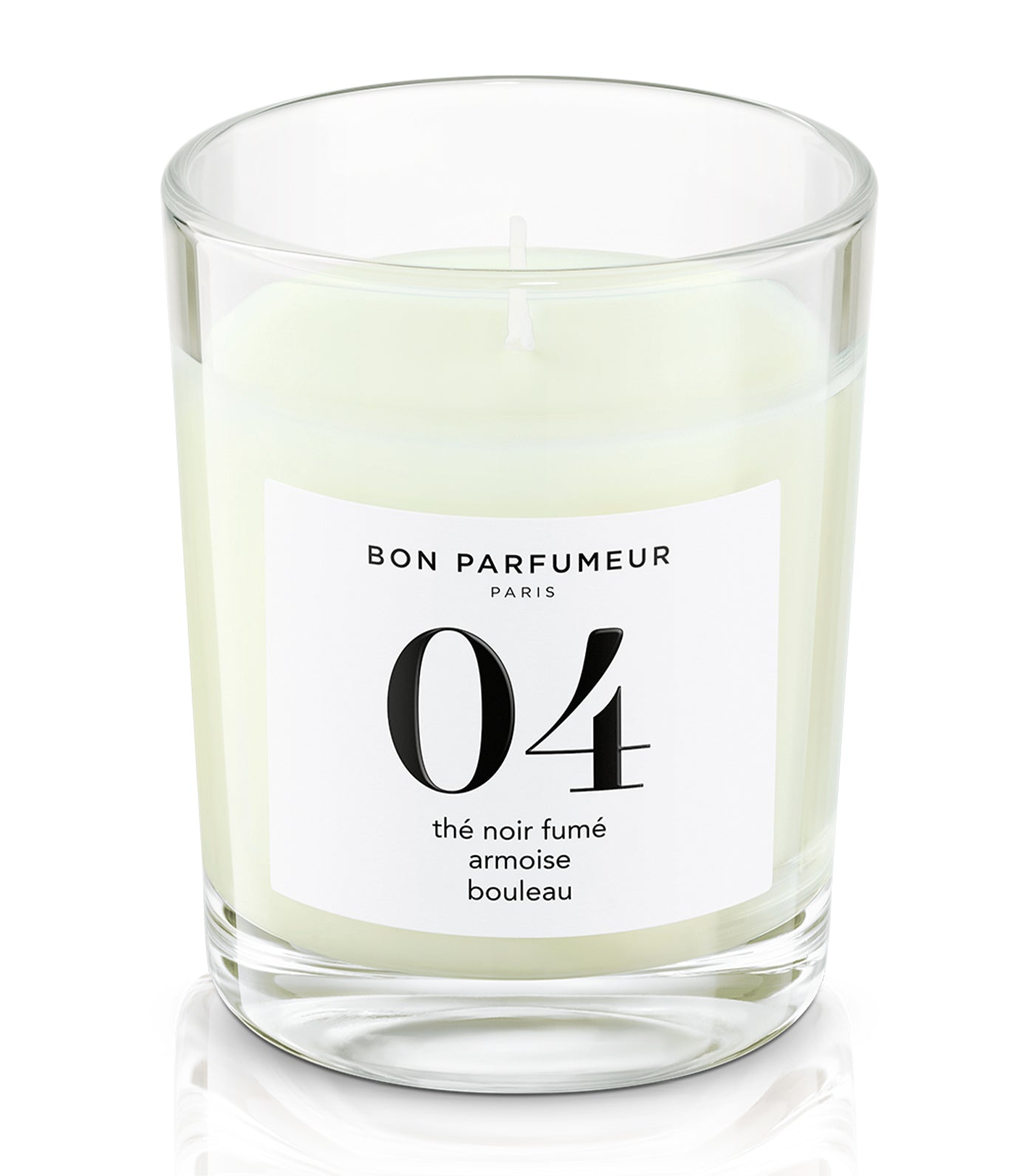 Candle 04 : smoked black tea, mugwort, birch