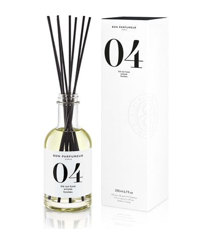 04 Home Fragrance Diffuser : smoked black tea, mugwort, birch