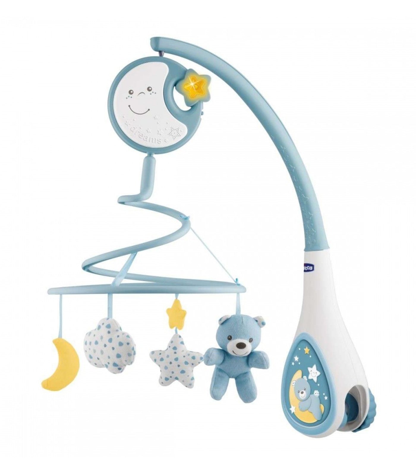 chicco blue next2dreams mobile