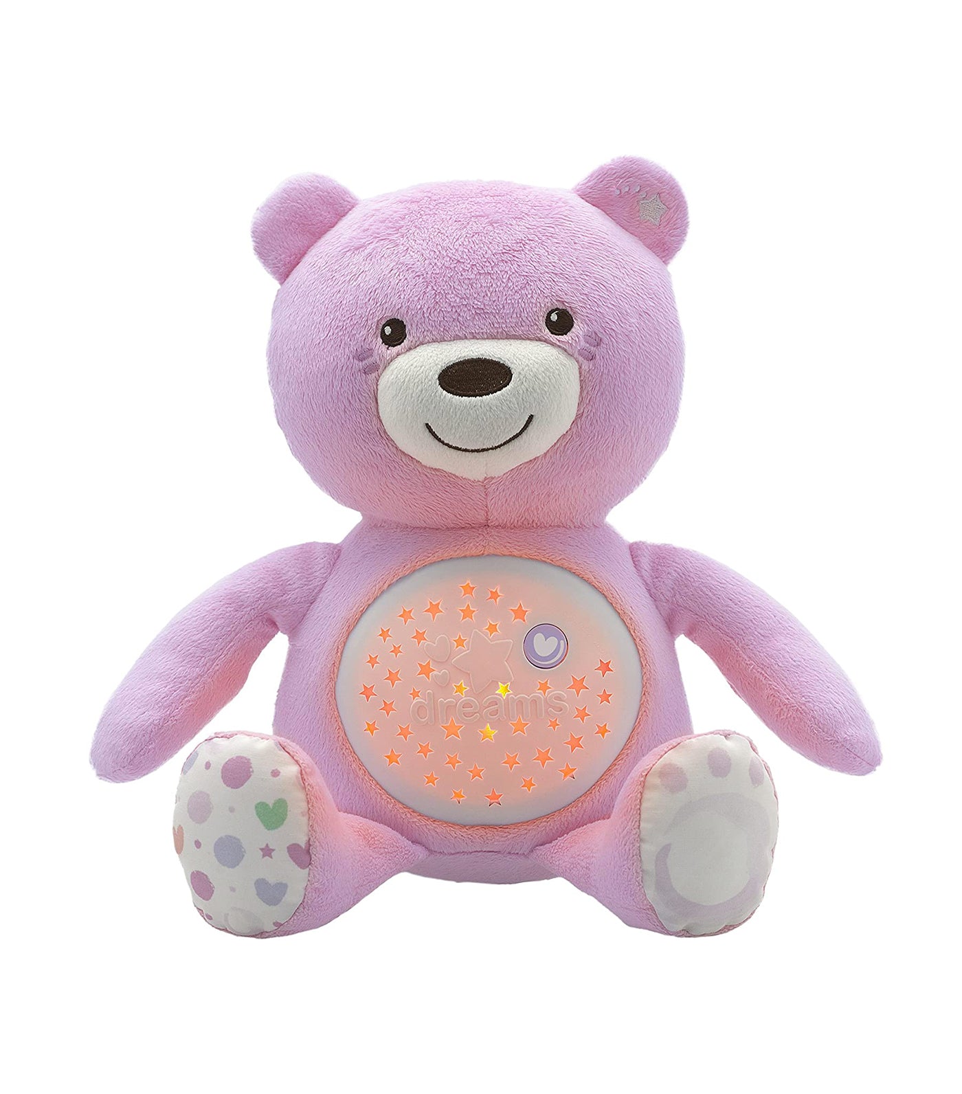 chicco pink first dreams baby bear