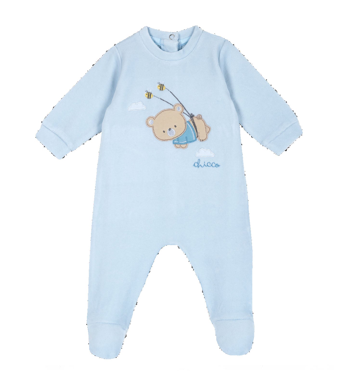 Babysuit Velour - Blue