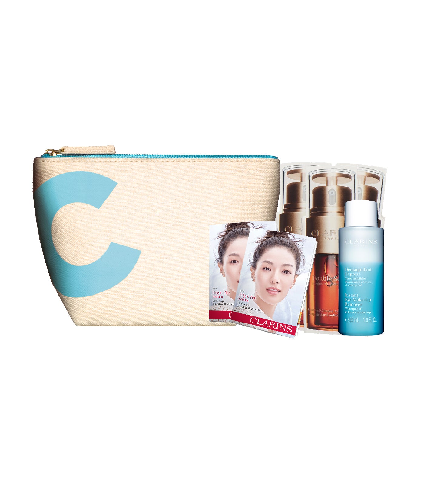 Free 8-Piece Blue Pouch Gift Set